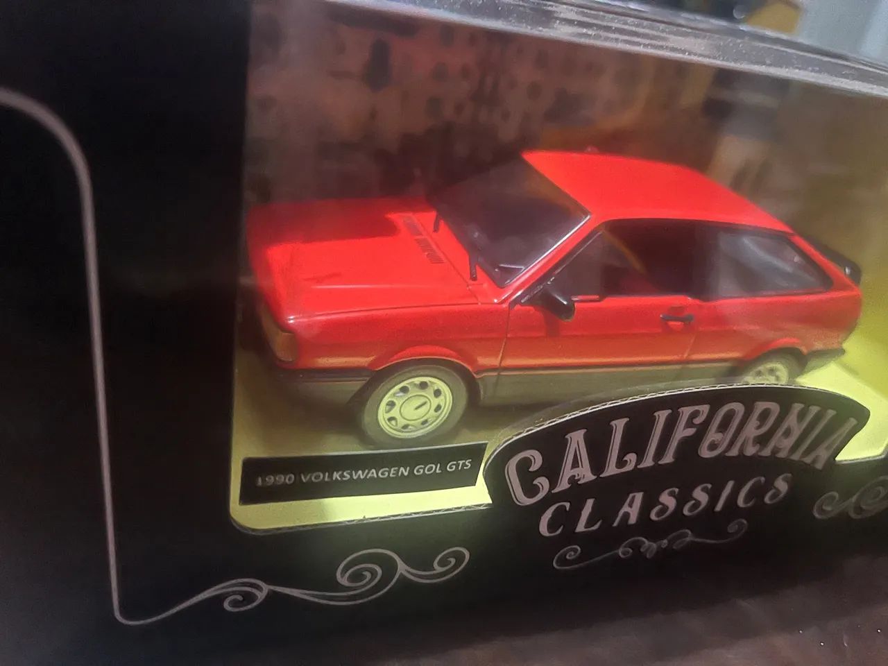 Gol GTI vermelho escala 1:24 - Foto 2