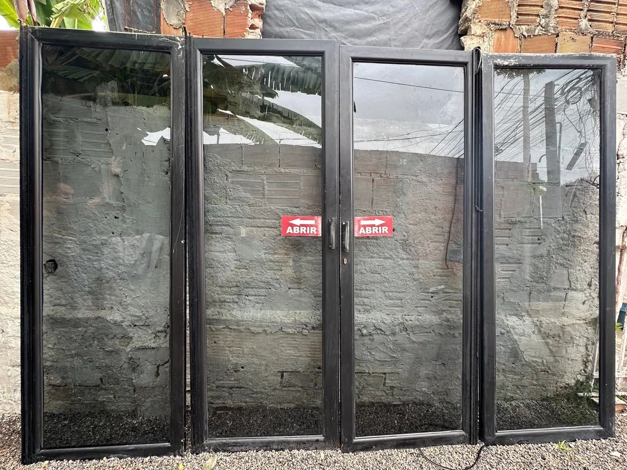 Porta de vidro temperado 4 folhas - Foto 4