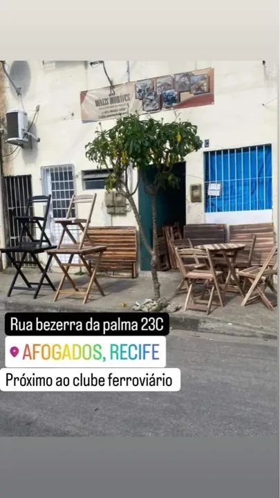 Jogo de mesa dobrável NOVO - Foto 2