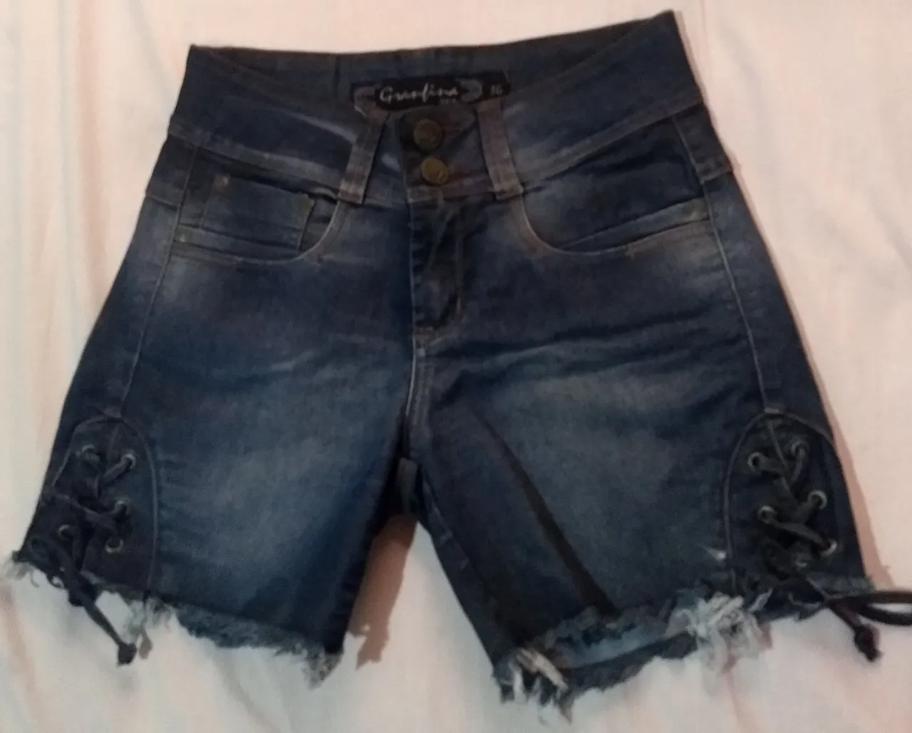 Bermuda jeans pedal