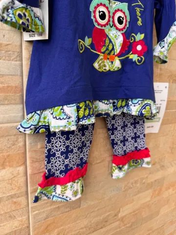 Conjunto infantil importado duas peças 18 meses  - Foto 2