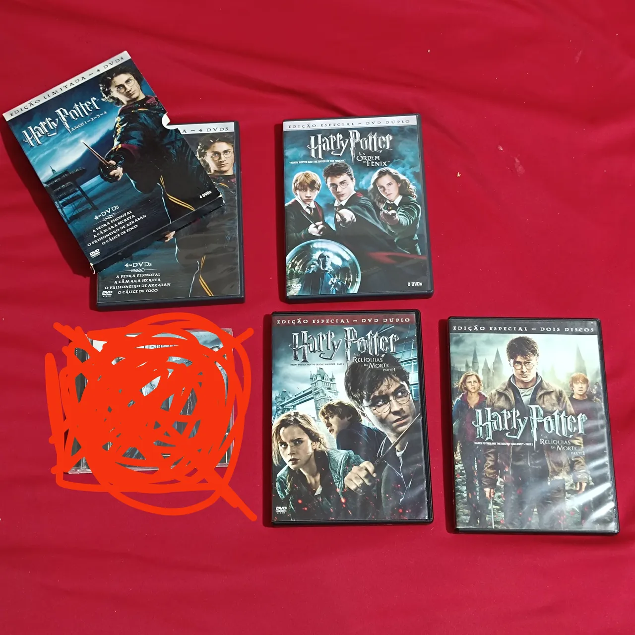 Coleção Harry Potter em DVD