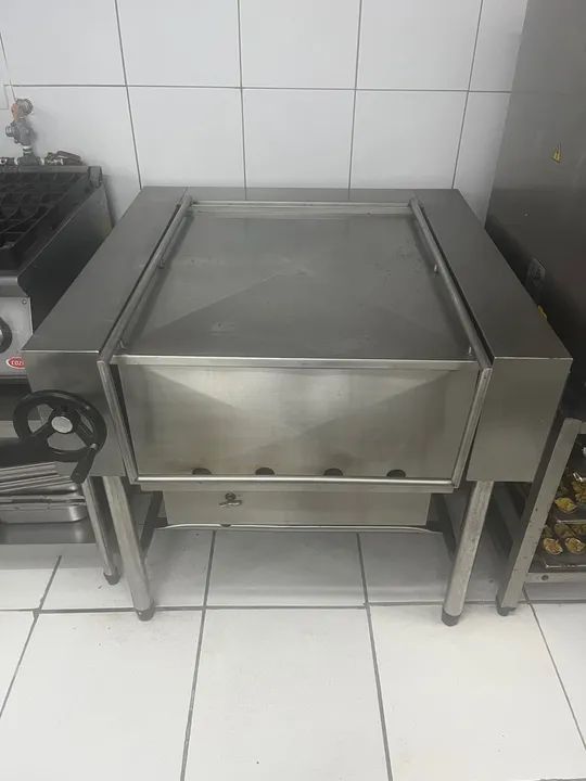 Fritadeira Basculante Inox a Gas