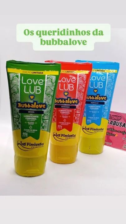 Lubrificante Love Lub - 3 Sabores - Foto 2