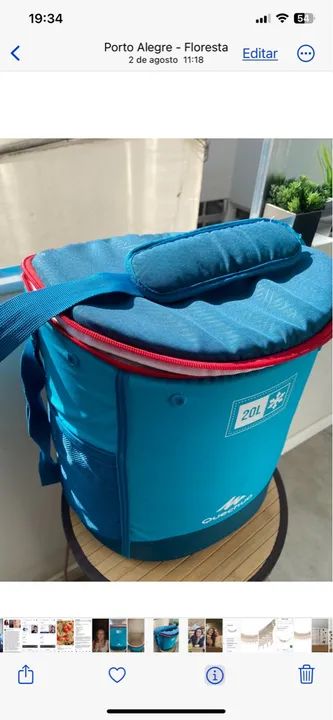 Cooler Bolsa Térmica Quéchua - Foto 2