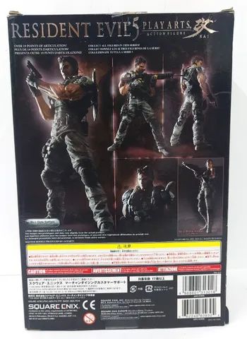 Play Arts Kai Resident Evil 5 Chris Redfield Original - Foto 5