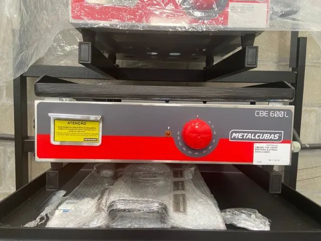 CHAPA BIFETEIRA ELETRICA CBE-600 - METALCUBAS