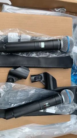 SHURE AXIENT G55  Com Talk. com 02 bastões Beta 58A, A Pronta entrega !!!! 2