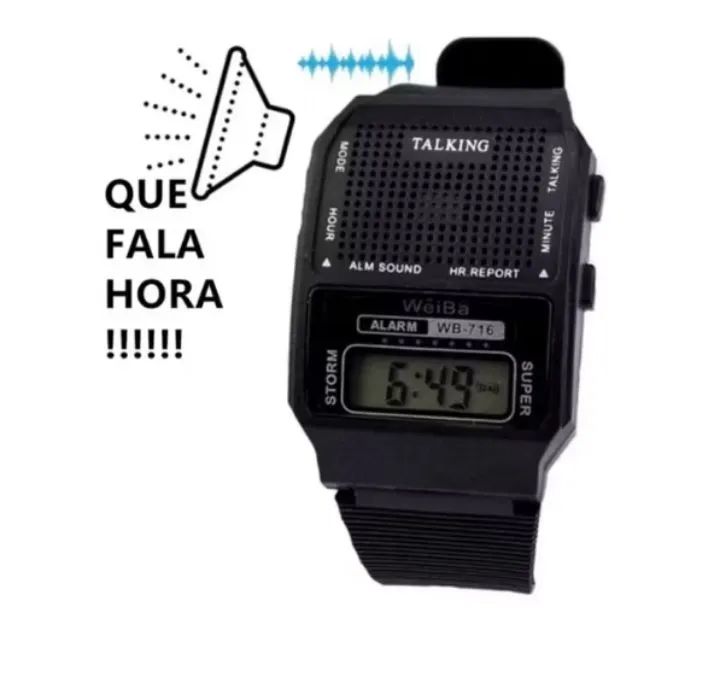 Relógio que fala as horas 