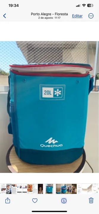 Cooler Bolsa Térmica Quéchua