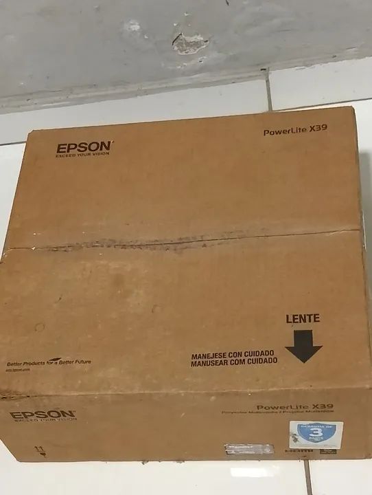 Projetor Epson PowerLite X39 NOVO EMBALADO NEGOCIÁVEL  - Foto 3