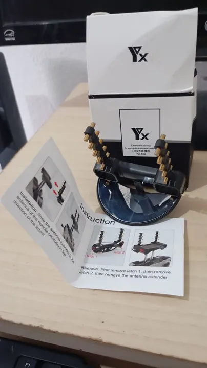 Antena yagi e defletor para Dji mini 2/ mini 3