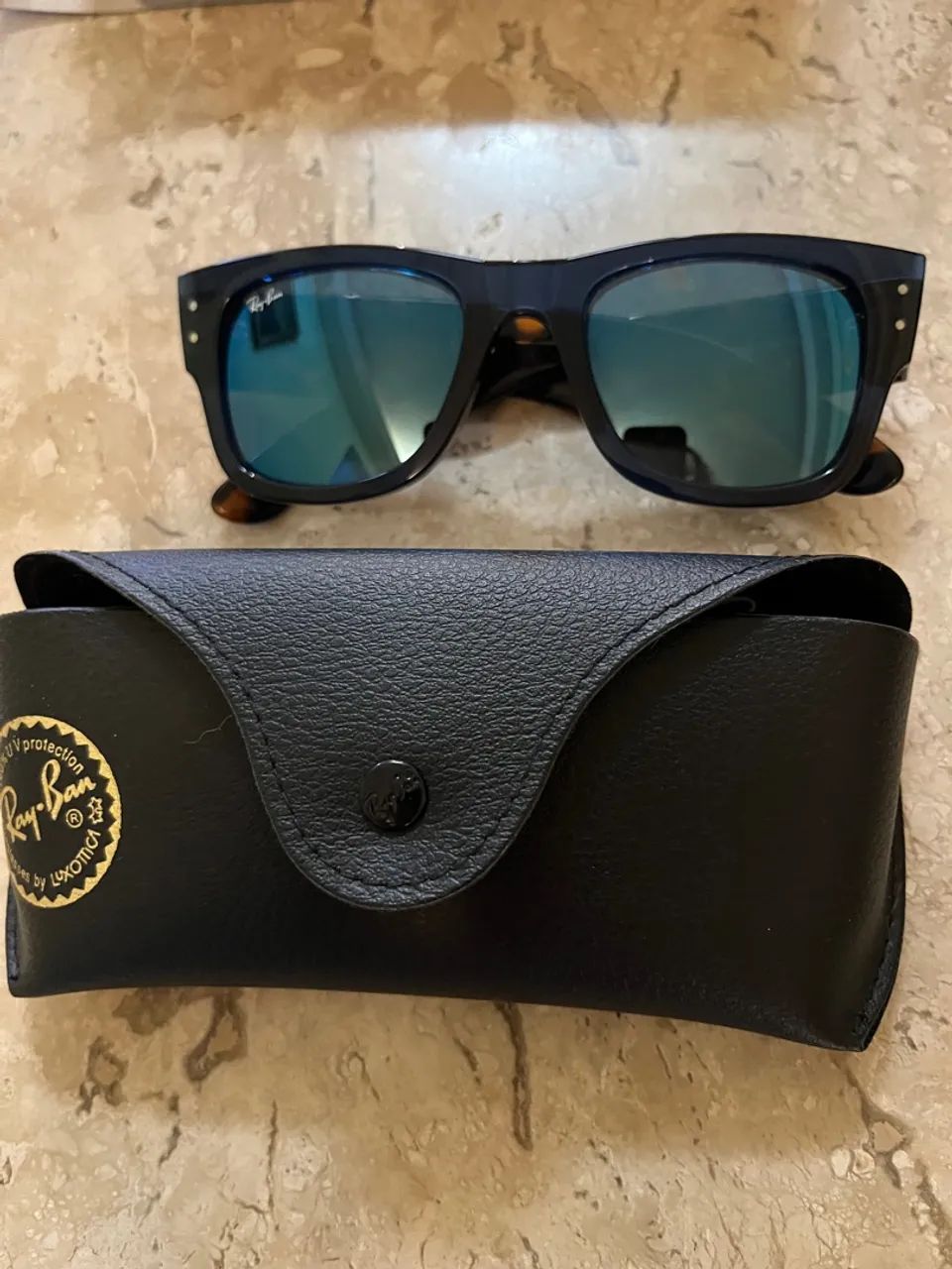 Óculos Ray-Ban Dark Blue - Foto 4