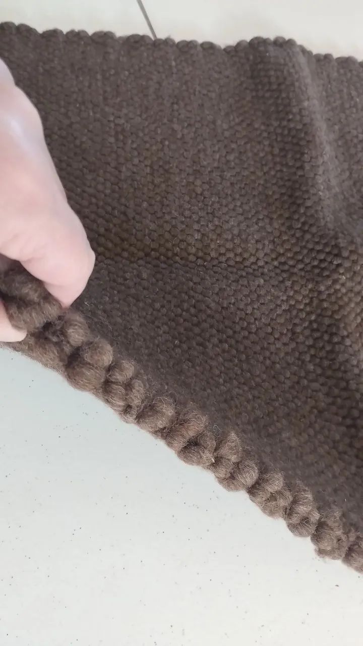 Baixeiro de lã duplo  - Foto 5