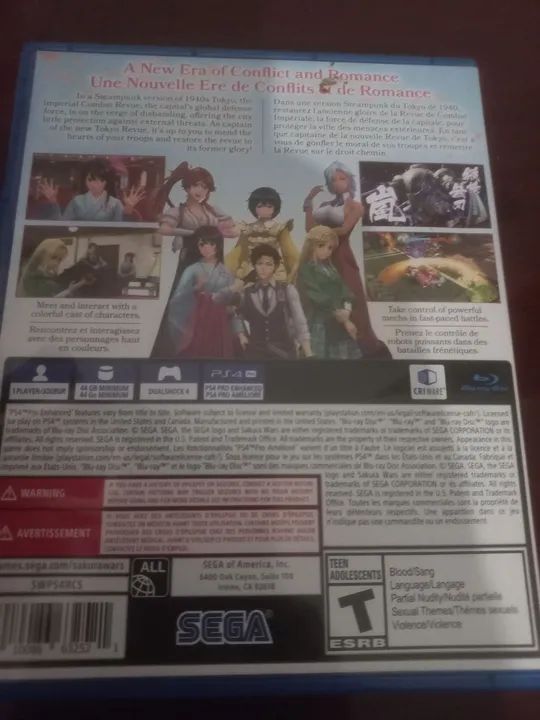 Sakura Wars PS4 - Jogo de Ação e Aventura - Foto 3