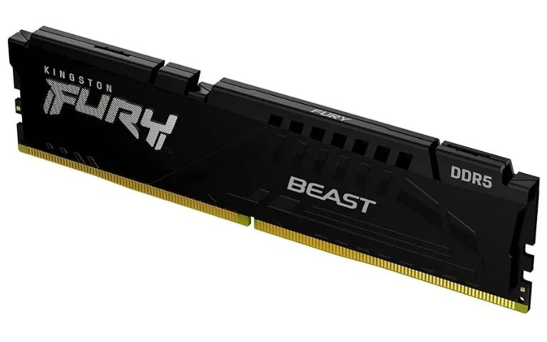 4x Memória RAM Kingston Fury Beast 16GB DDR5 4800MHz - Total 64GB - Com Nota Fiscal