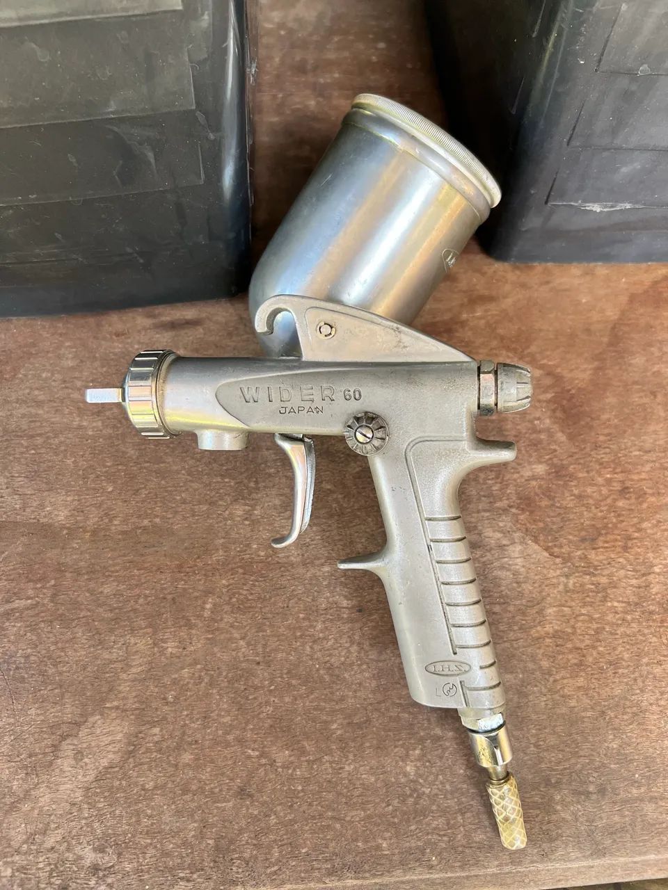 Pistola de pintura profissional Wider 60 feita no Japao importada raridade