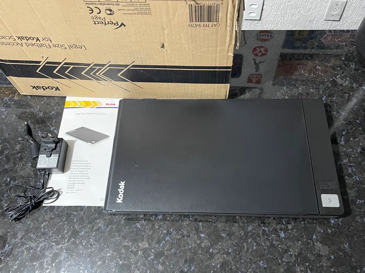 Scanner Kodak Legal Size Flatbed Preto  - Foto 3