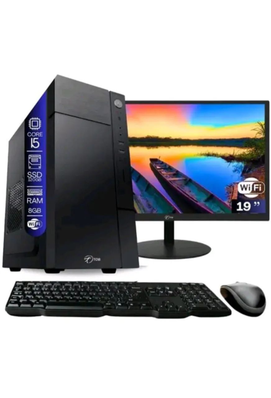 Computador Completo com Monitor e Acessórios - Foto 3