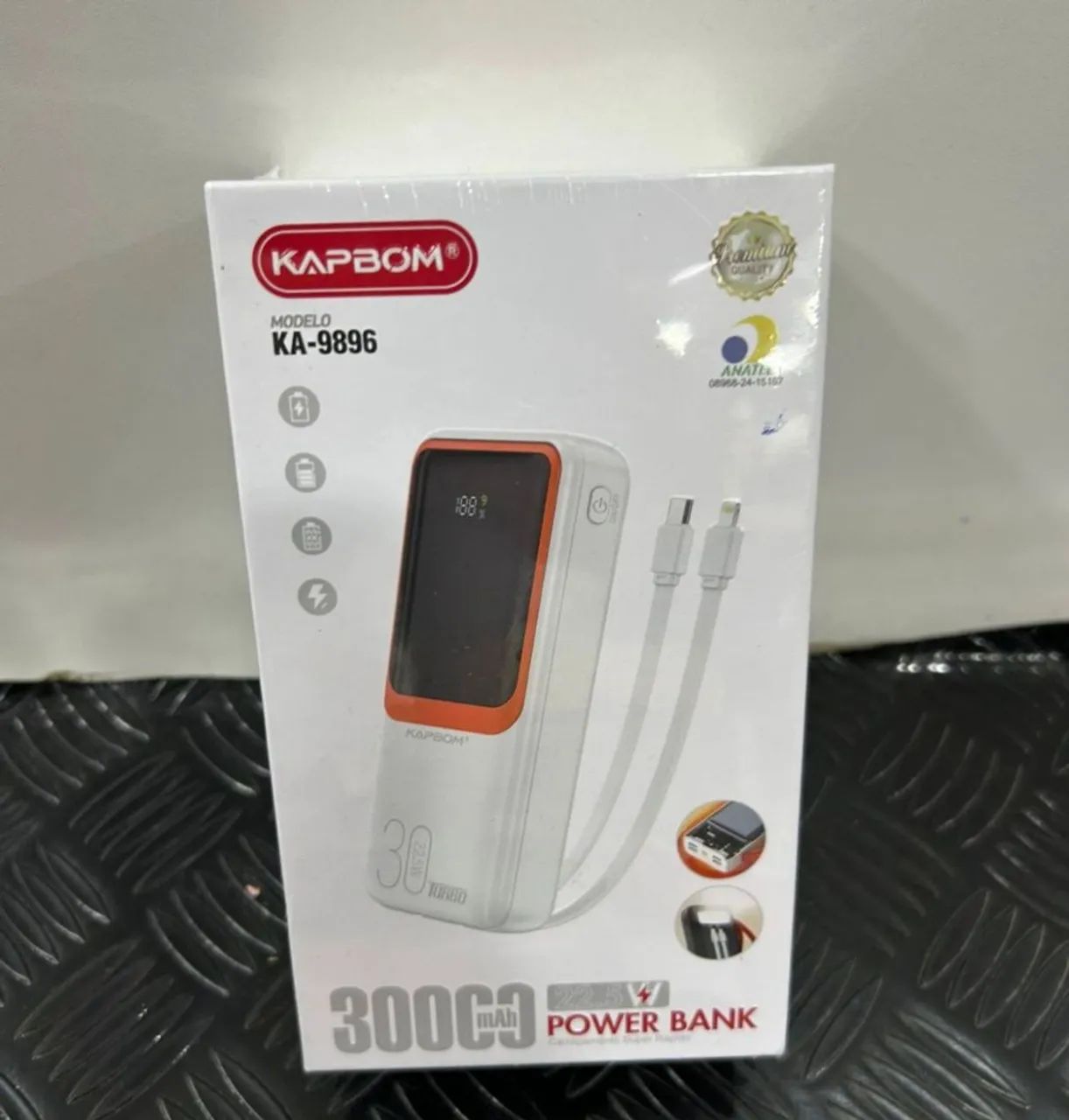 Power Bank 3000 mAh - Carregador Portátil