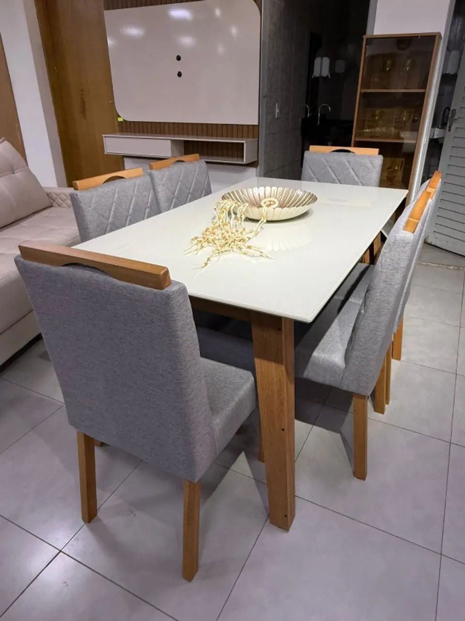  CONJUNTO MESA DOBUE NOVA YORK + 6 CADEIRAS STELLA J SILVA - Foto 3