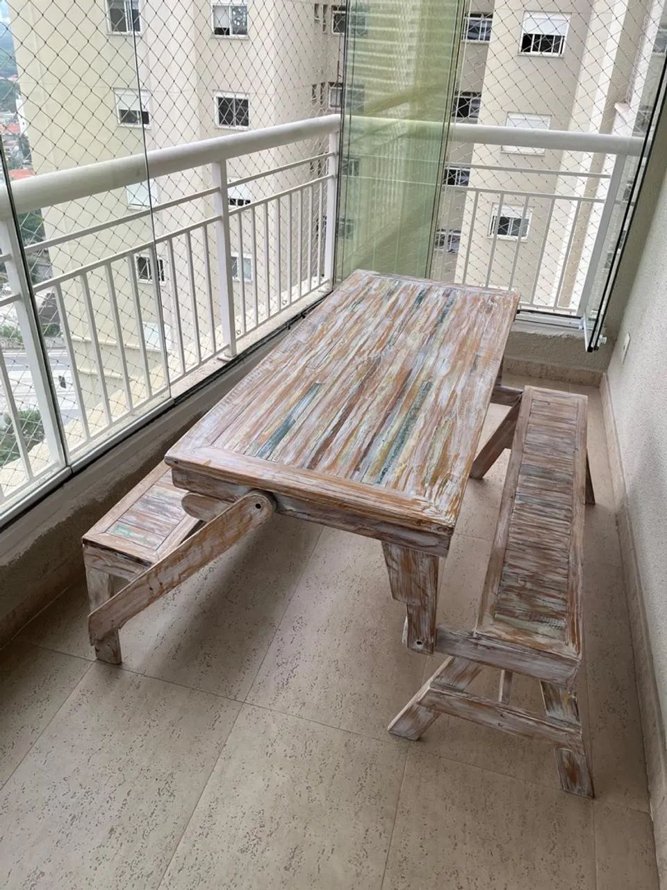 Mesa de Madeira de demolição  - Foto 3