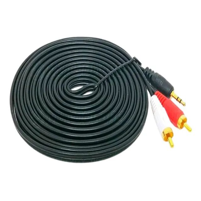 CABO DE ÁUDIO P2X2RCA 5M EXBOM CBX-A2RCA50 - WZetta - Foto 3