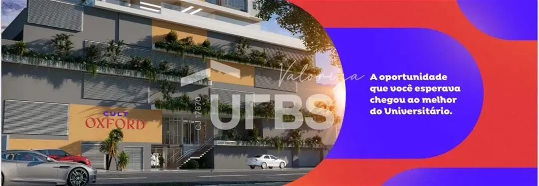 OPORTUNIDADE NO UNIVERSITÁRIO - APTO 1 QUARTO