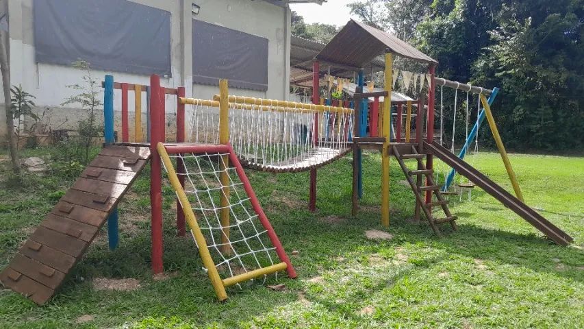 playground de madeira - Foto 3