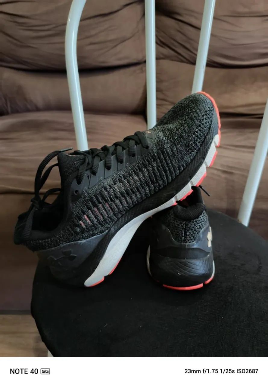 Tênis Under Armour Feminino Preto Original - Foto 3