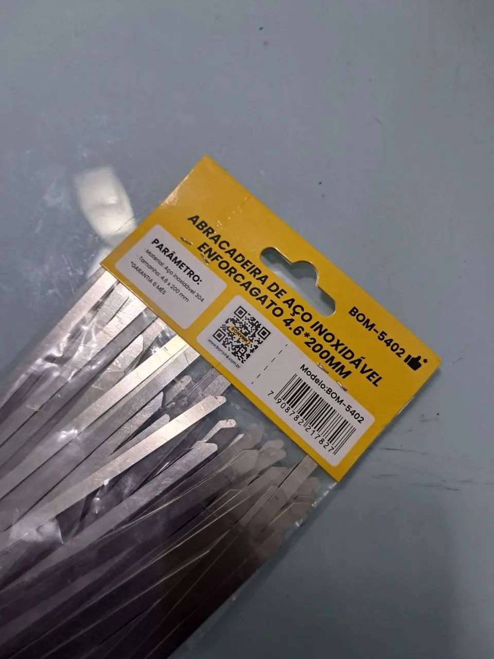 Abraçadeira Enforca Gato Aço Inox - Foto 3