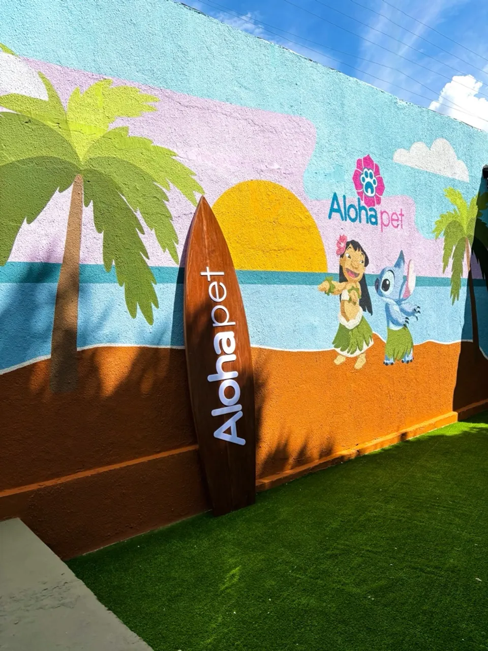 Arte em Parede Decoração Pet Shop