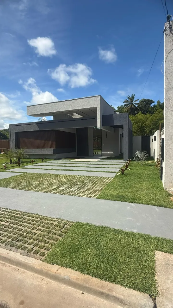 Casa impecável, recém construída no Alphaville litoral Norte 3