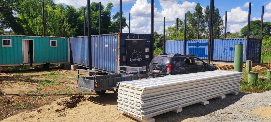 Projeto Estrutural de Galpão Metálico para Teatro - com uso de Containers - 600 m2 - Foto 4