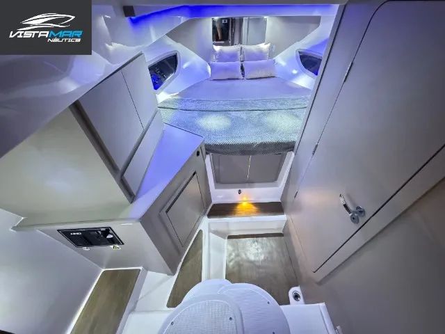 Lancha NHD 31.5 com parelha Mercury 225hp 4T - Zero milhas (Pronta Entrega) - Foto 5