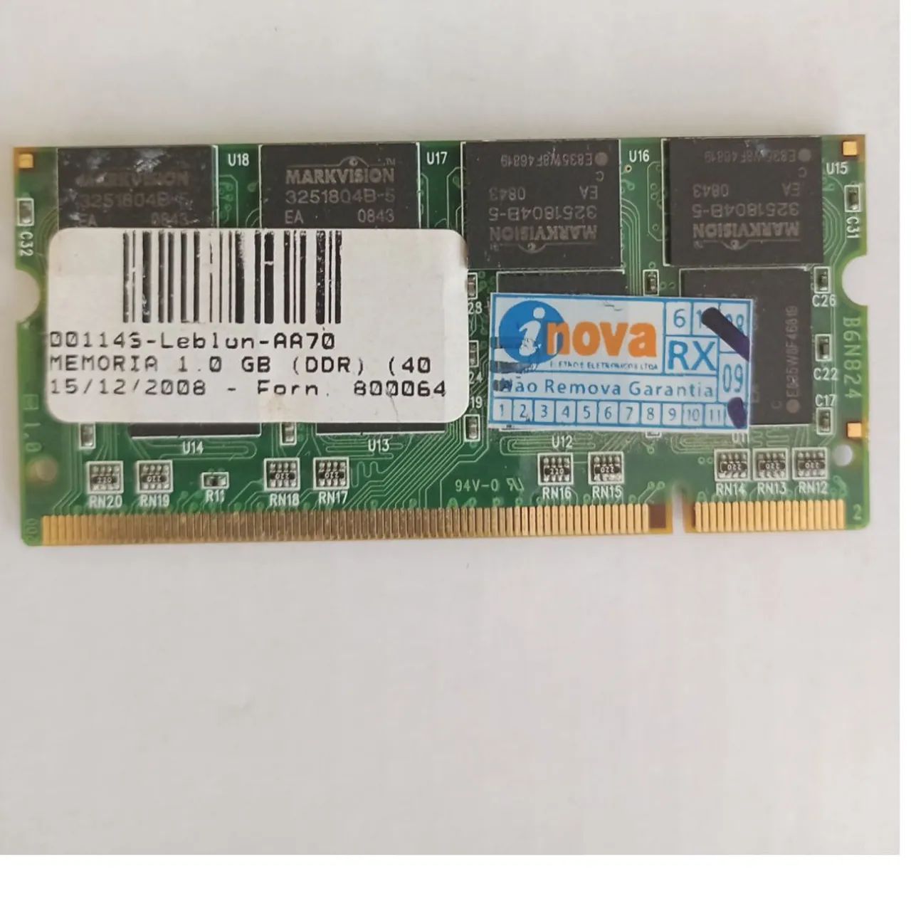 Memória RAM 1GB DDR/400 Notebook ( Antigo ) - Foto 3