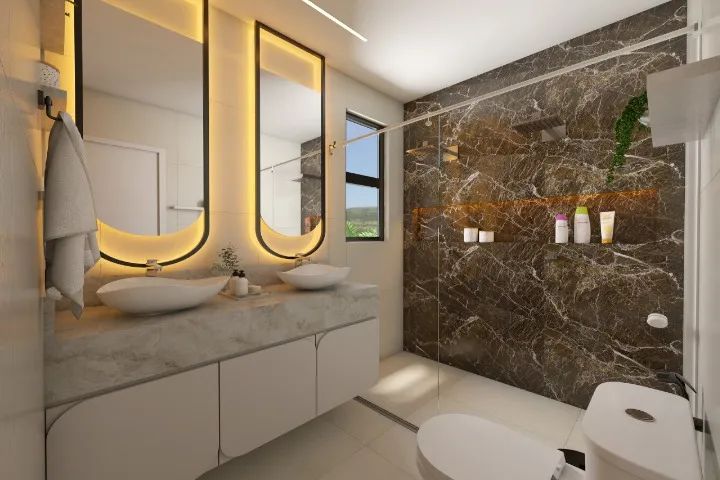 Casa duplex com quatro suítes  no  Eusébio  - 109m² - Foto 2