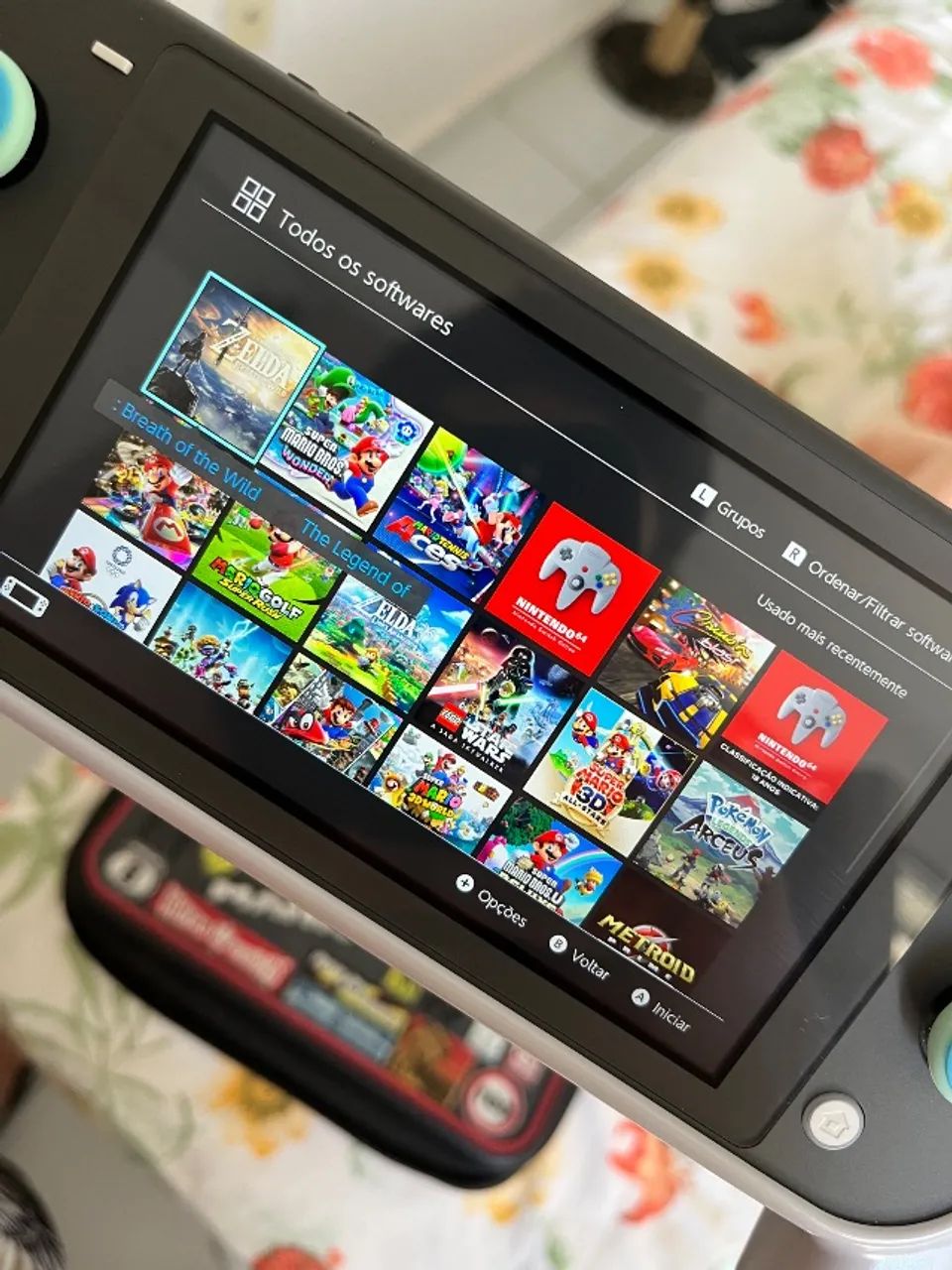V> Nintendo Switch Lite - desbloqueado