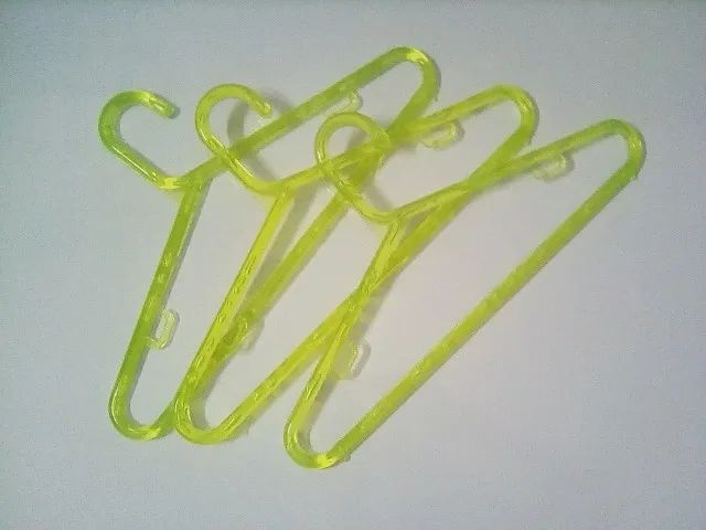 Cabides Coloridos de Acrílico com 30 contendo 6 de cada cor - Foto 3