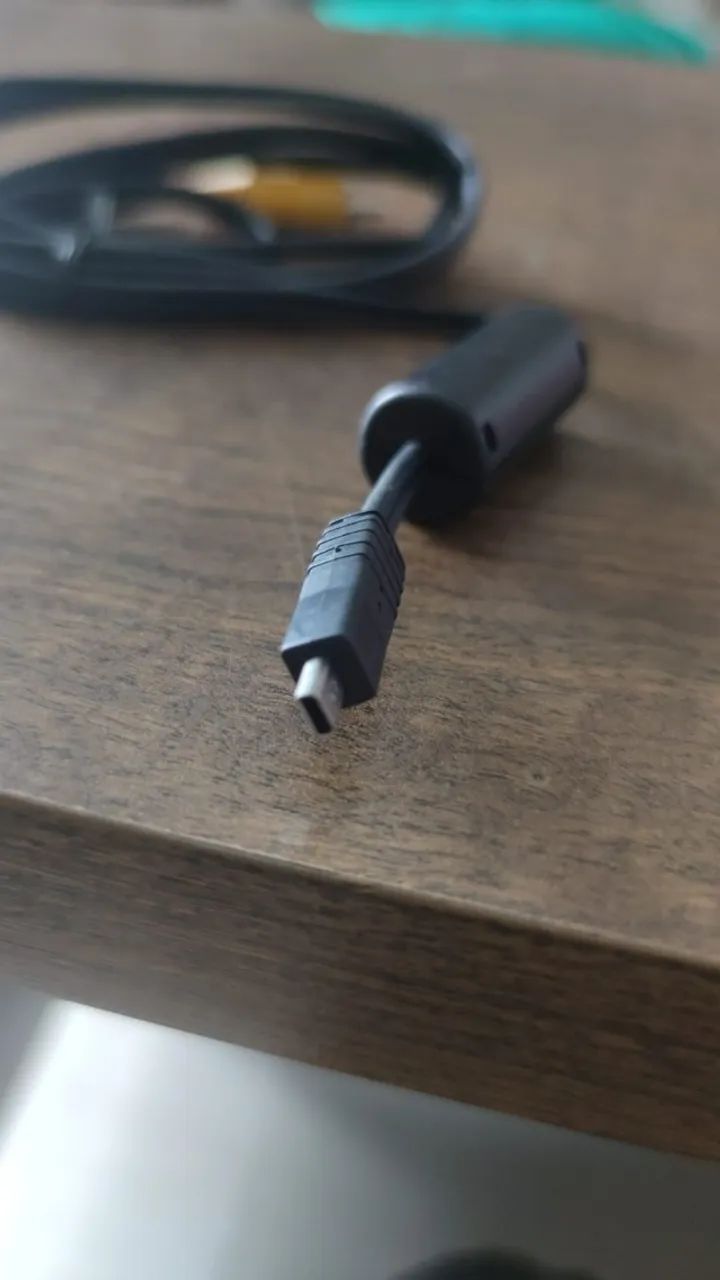 Cabo Mini USB 8 Pin UC-E6 RCA Áudio/Vídeo para Câmeras Digitais (CB-AVC5) - Foto 2