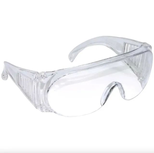NOVO NA EMBALAGEM! Oculos Proteção Sobrepor Incolor Danny Netuno Antirisco EPI 