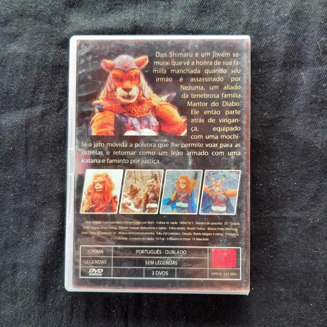 DVD Seriado Lion Man (3 Mídias) - Foto 2