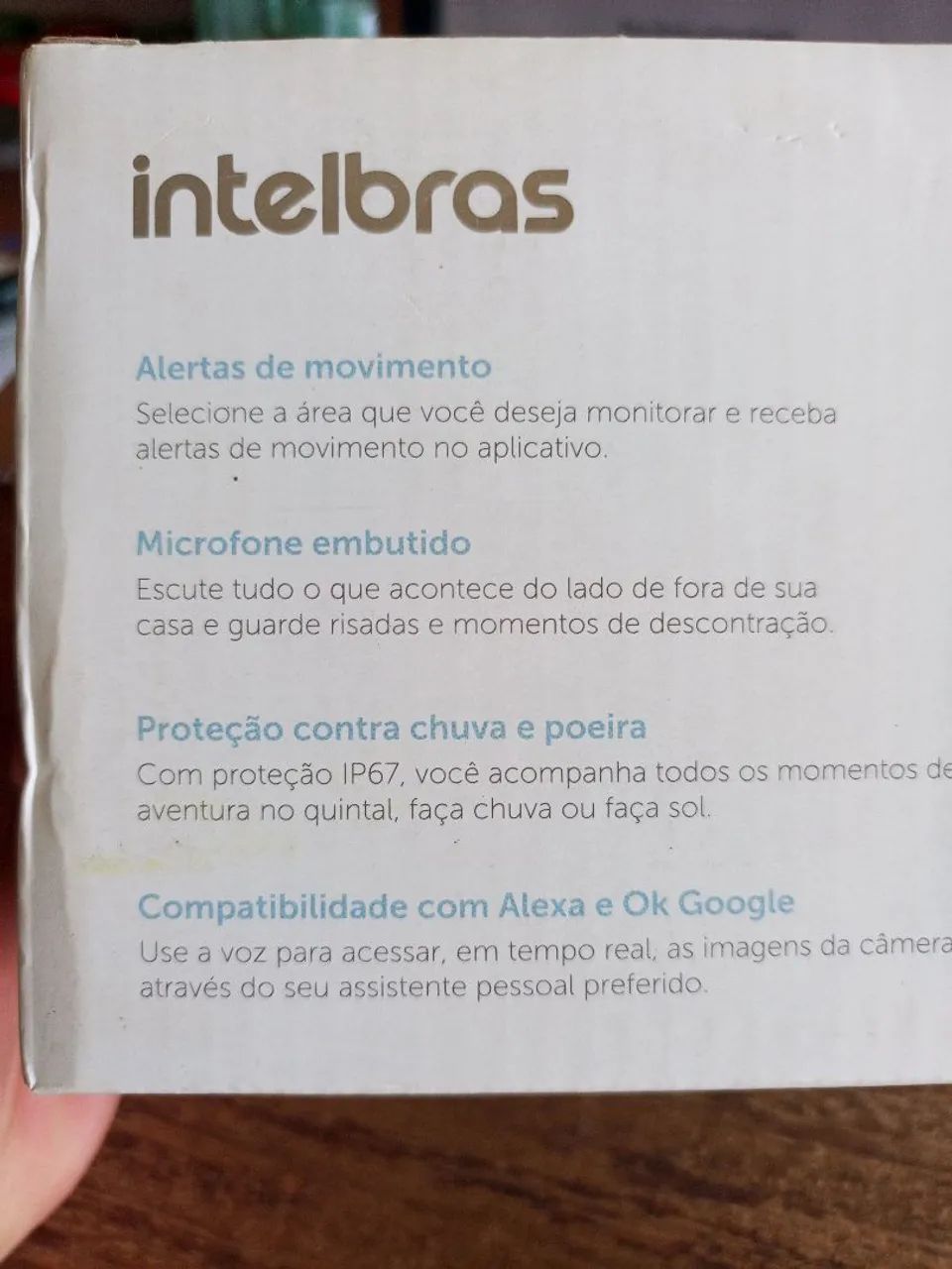  caixa Câmera externa full hd Intelbras  - Foto 5