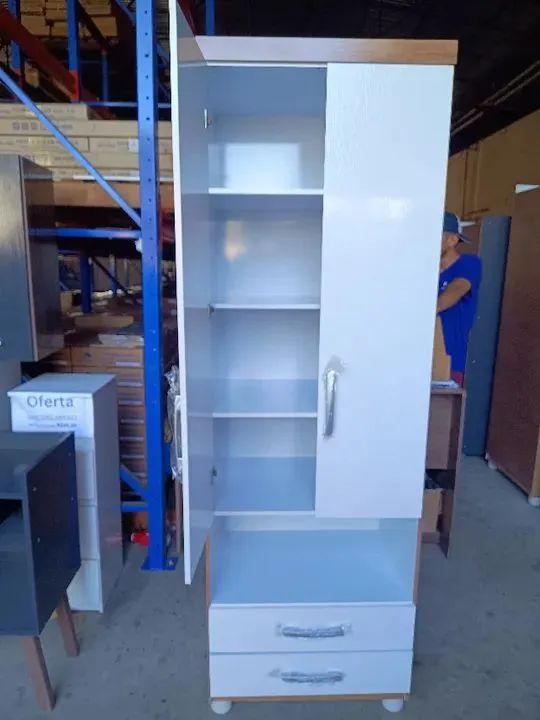 Armário de Multiuso Lucas com 2 Portas e 1 Gaveta