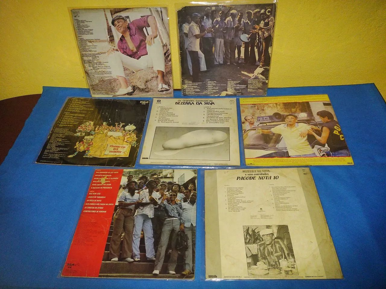 Lote 7Lps Disco de Vinil do Bezerra da Silva, bom estado. - Foto 2