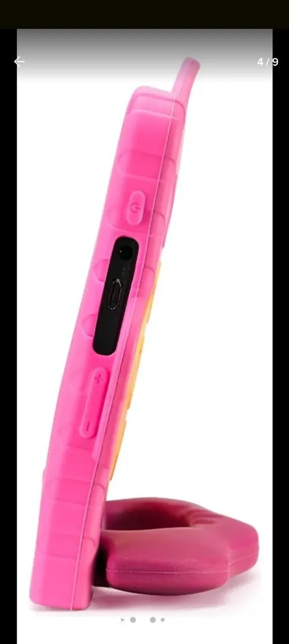 Tablet Infantil Rosa - Desenhos e Jogos - Foto 3