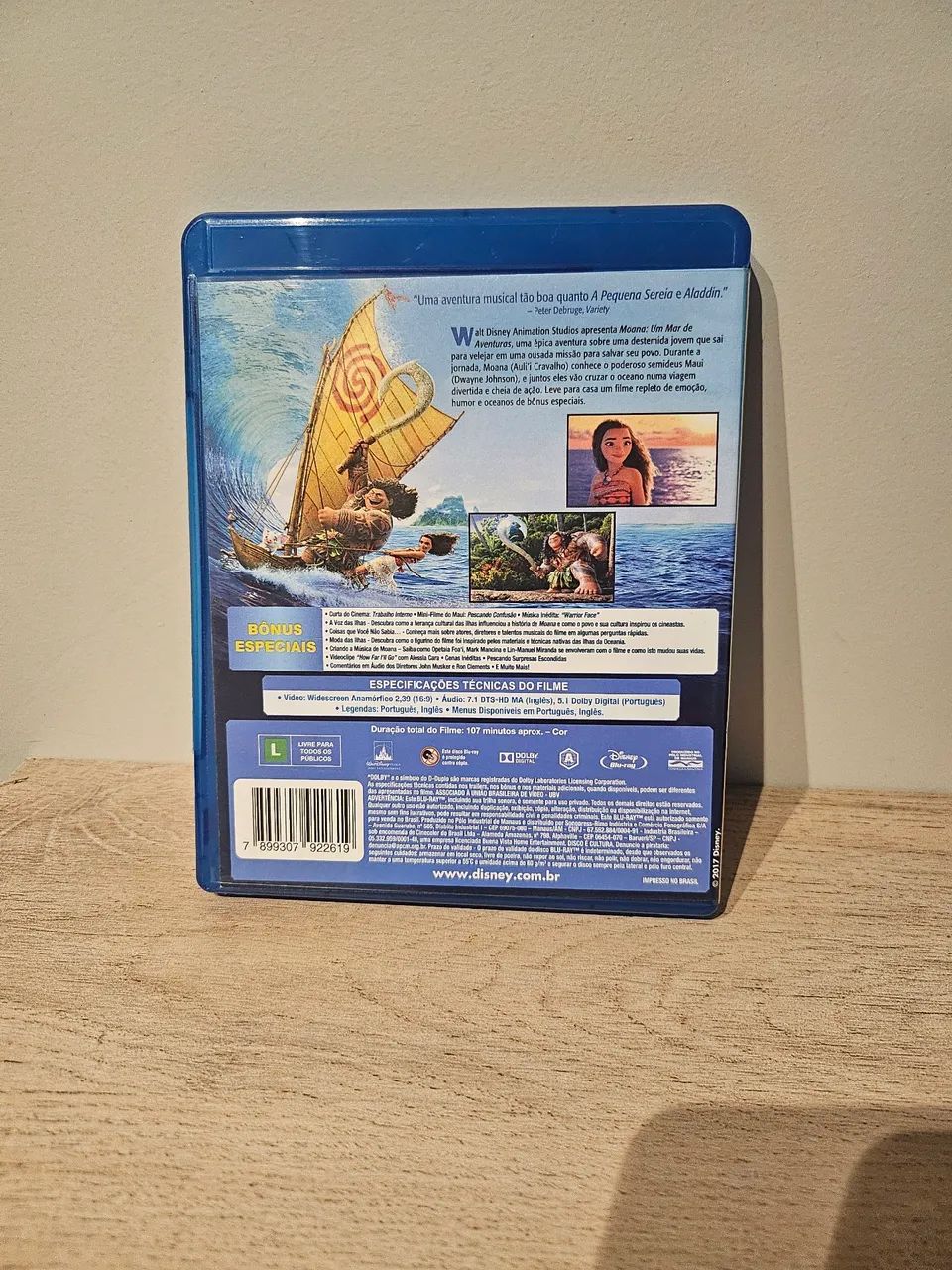 Moana - Um Mar de Aventuras (Blu-Ray) - Foto 2