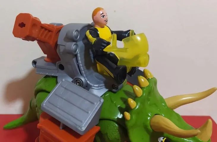 Imaginext Grandes Dinossauros Triceratops Fisher Price Mattel