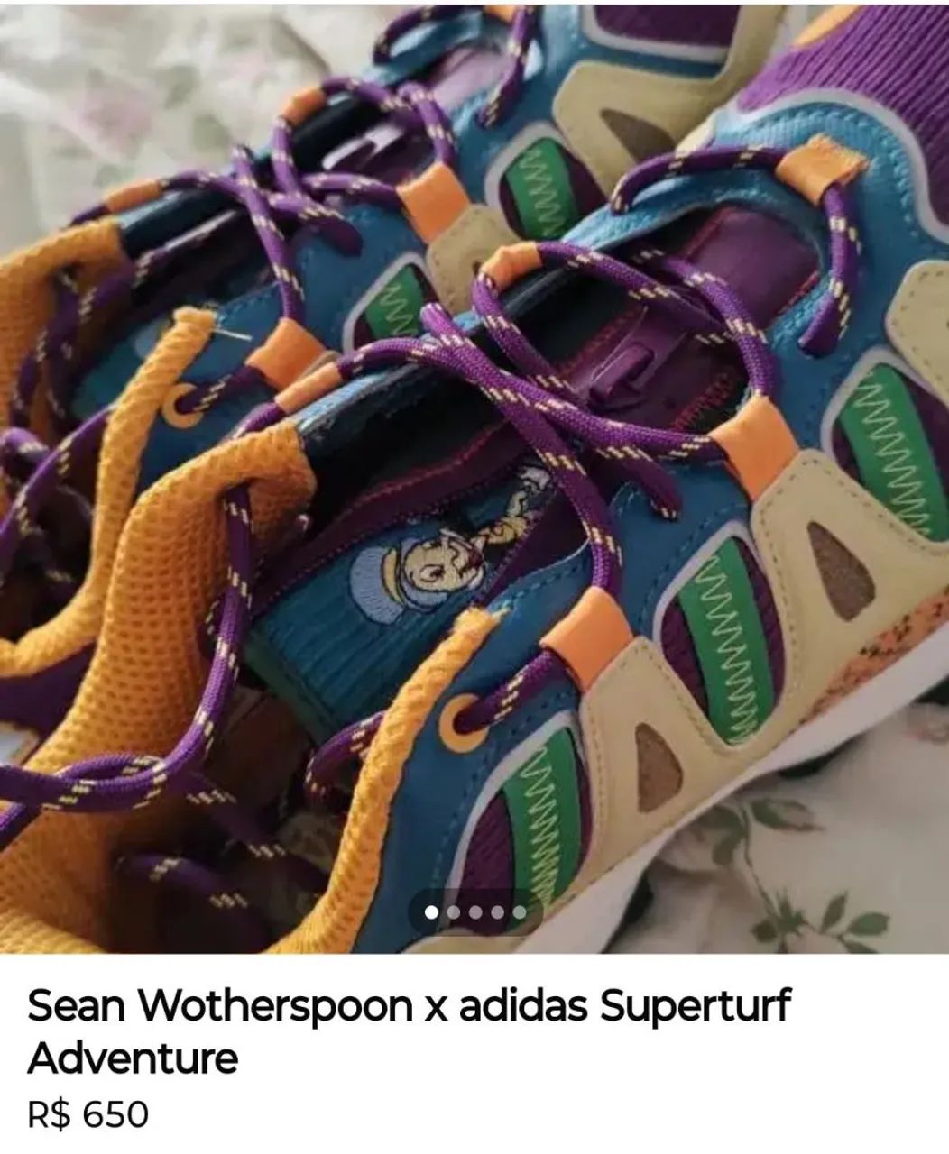 Tênis Sean Witherspoon X Adidas Superturf Aventure.  Discrição  Num 39 Unissex 
