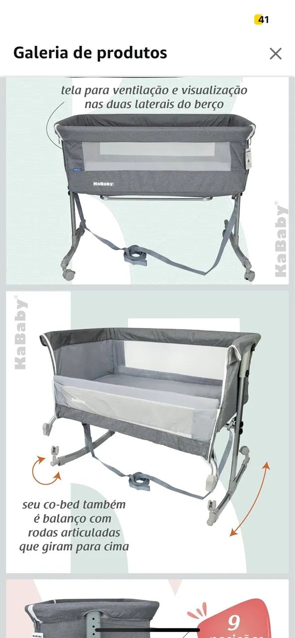 Berço portátil 64301929214210120